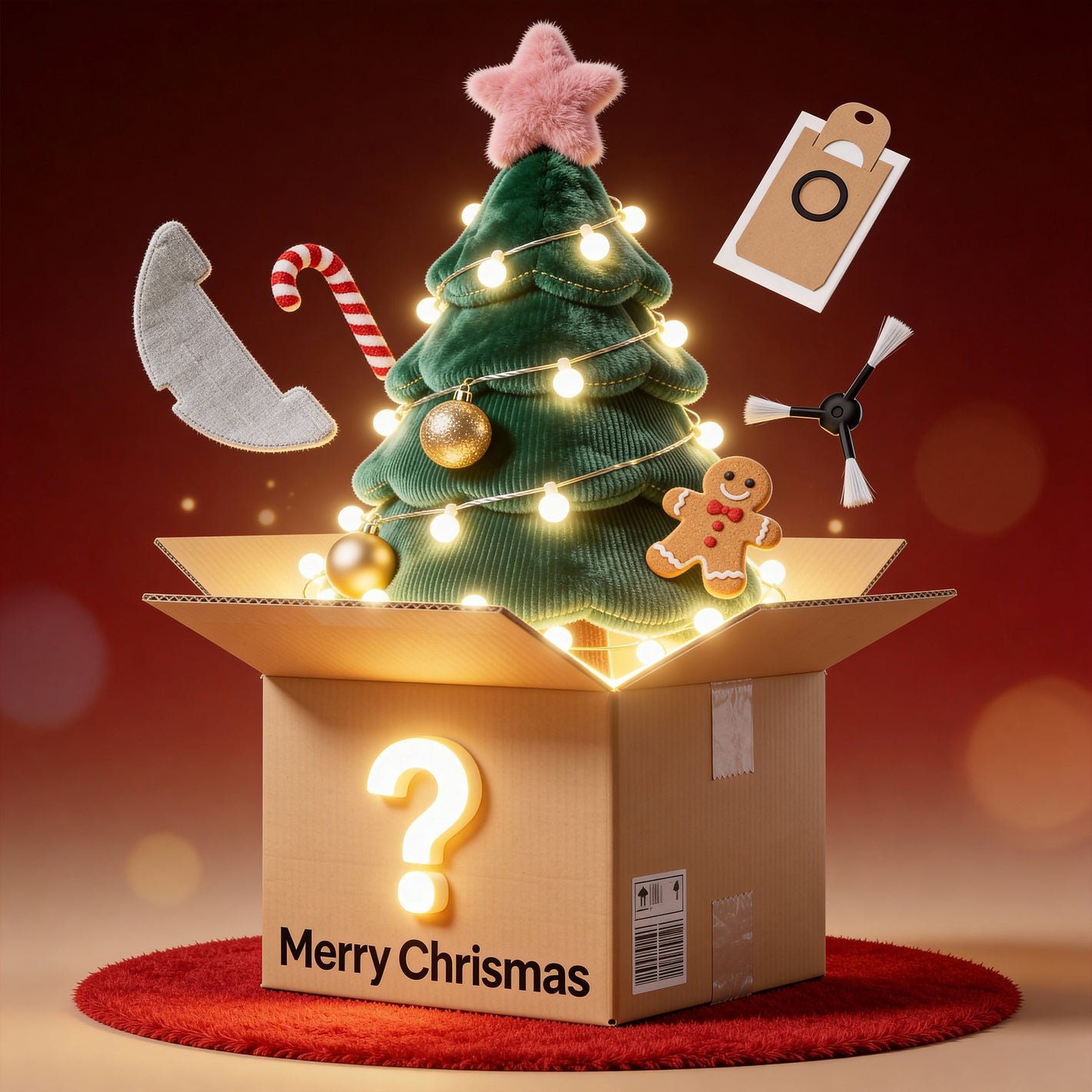 Christmas Accessory Mystery Box (Robot Vacuum)