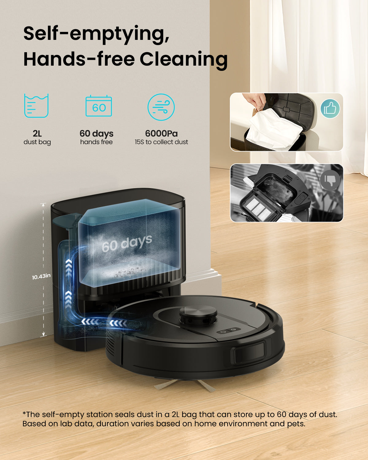 Vactidy & Vexilar | Cleanova W11 Robot Vacuum Cleaner