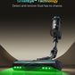 Vacuum cleaner with GreenEye Technology on a dark background