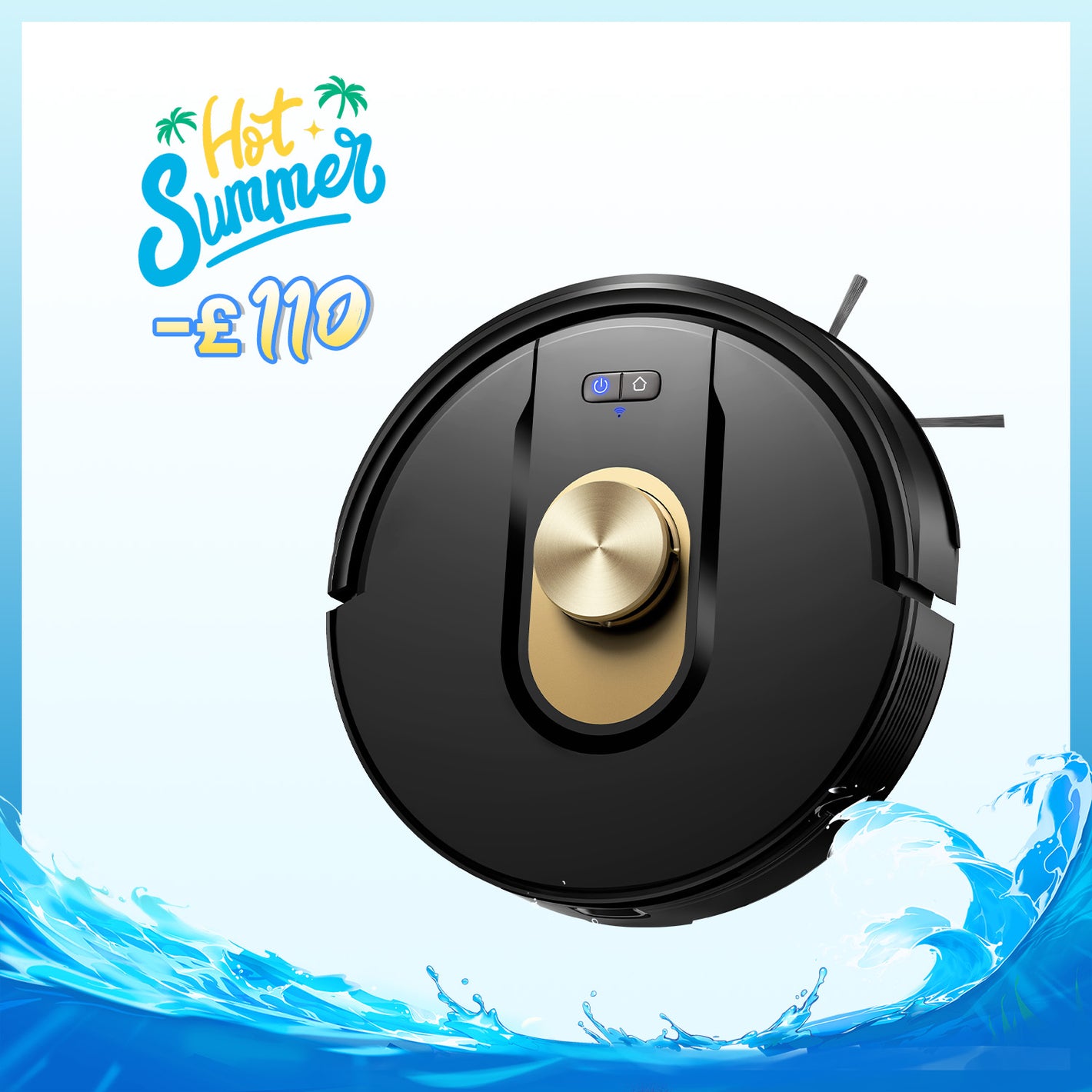 Vactidy & Vexilar | Cleanova W9 Robot Vacuum Cleaner