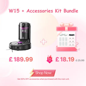 Vactidy & Vexilar | Cleanova W15 Robot Vacuum Cleaner
